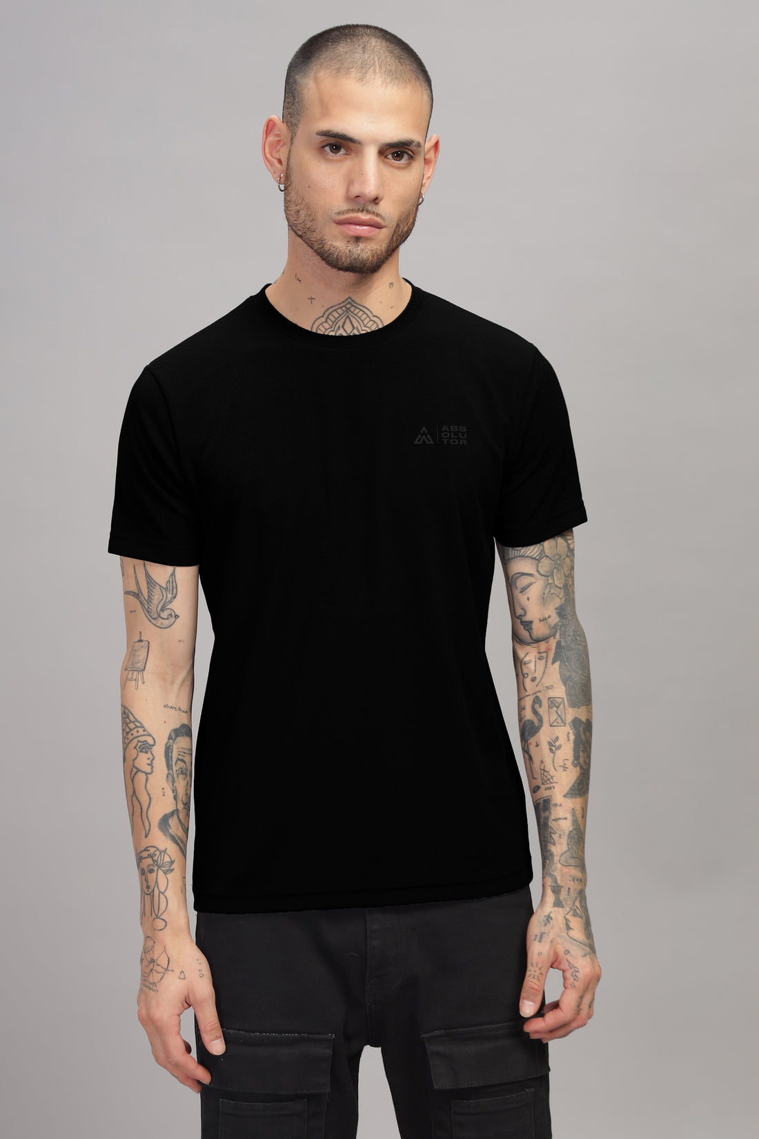 ABSOLUTOR Dri-Fit Sports T-Shirt Black